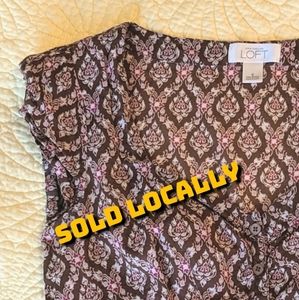 LOFT Anne Taylor Top